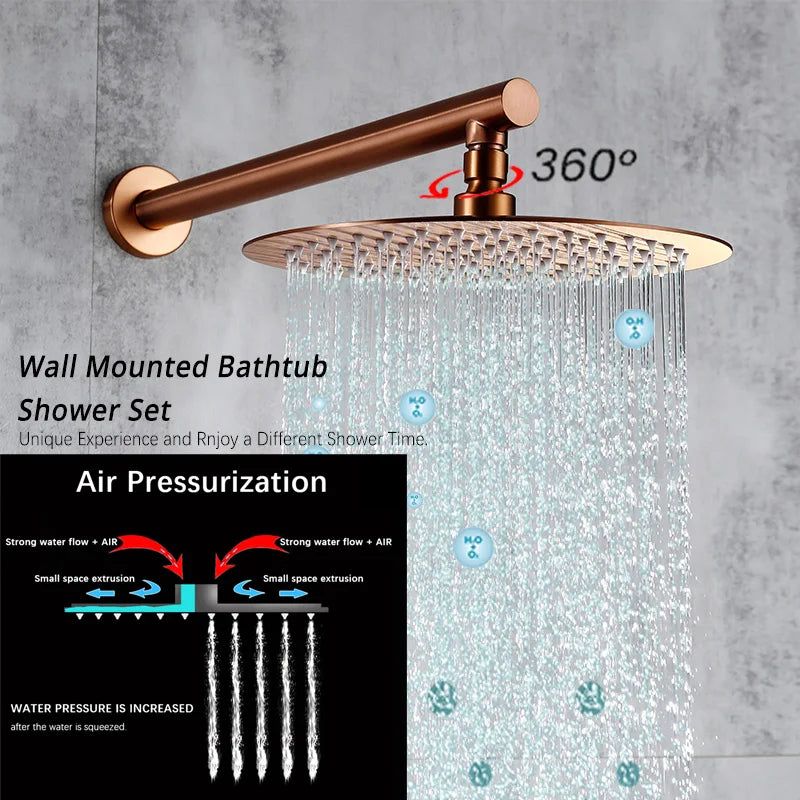 Rainfall Shower Set