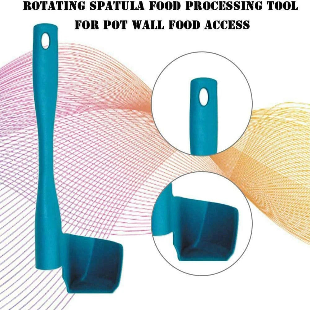 Rotating Spatula Scraper