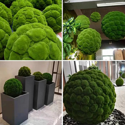 Artificial Moss Ball Simulation Plant