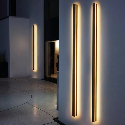 Waterproof LED long wall light