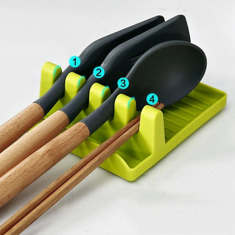 Kitchen Spoon & Lid Holders