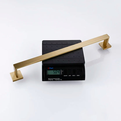 Matte Gold Towel Rack