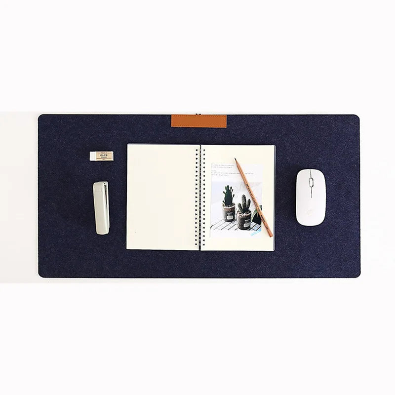 Non-slip Wool Felt Laptop Desk Organizer Mat