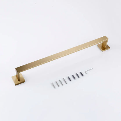 Matte Gold Towel Rack