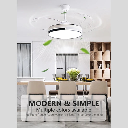 Invisible Ceiling Fan Lamps