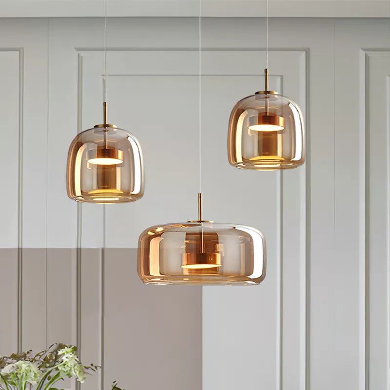 Glass Light luxury pendant Lamp