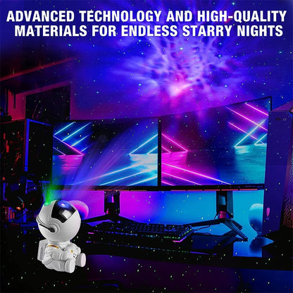 LED Galaxy Star Projector, Astronaut Night Light