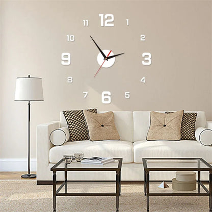 Luminous Frameless Acrylic Wall Clock