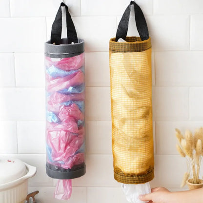 Hangable Stainless Steel Garbage Bag Rack