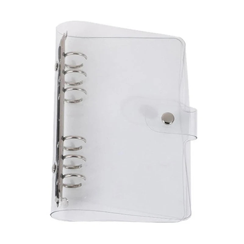 Transparent Color Plastic Clip File Folder