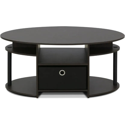 Simple Design Oval Coffee Table