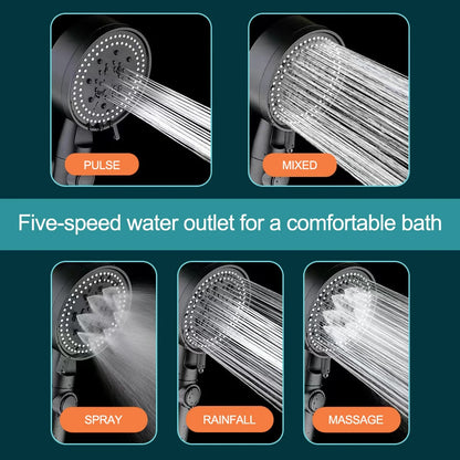 Adjustable Shower Heads with Water Hose