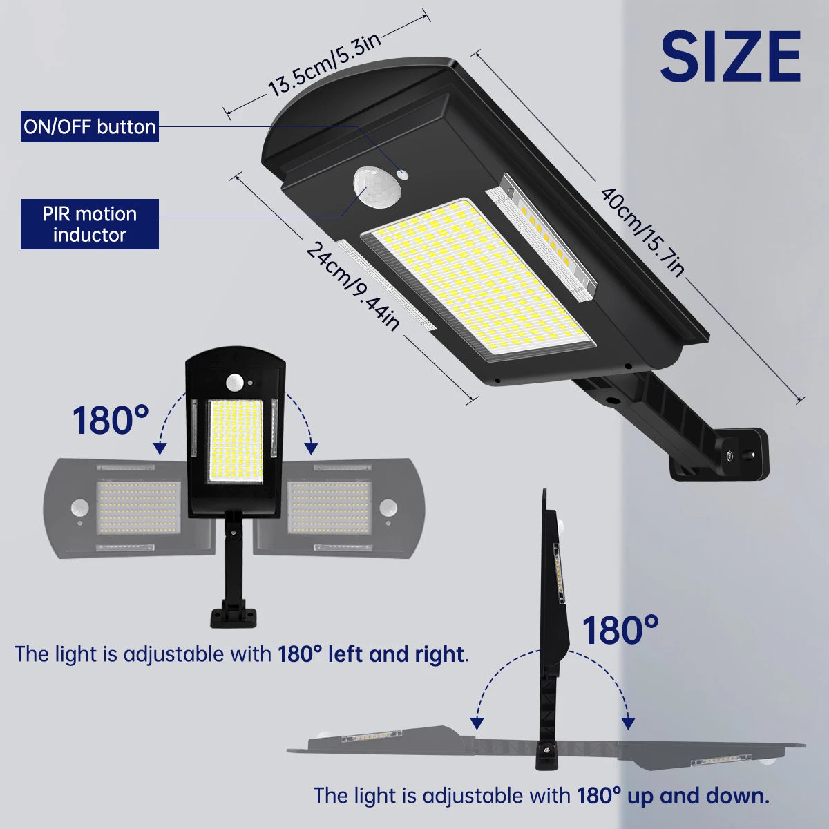 Wireless Waterproof Security Motion Sensor Light