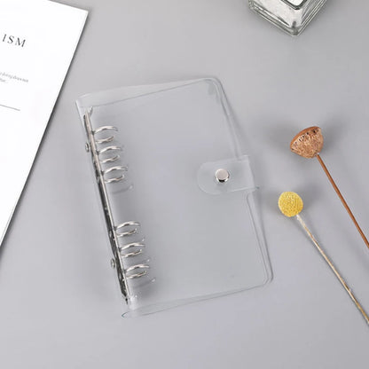 Transparent Color Plastic Clip File Folder