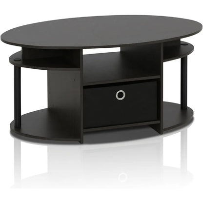 Simple Design Oval Coffee Table