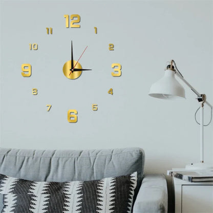 Luminous Frameless Acrylic Wall Clock