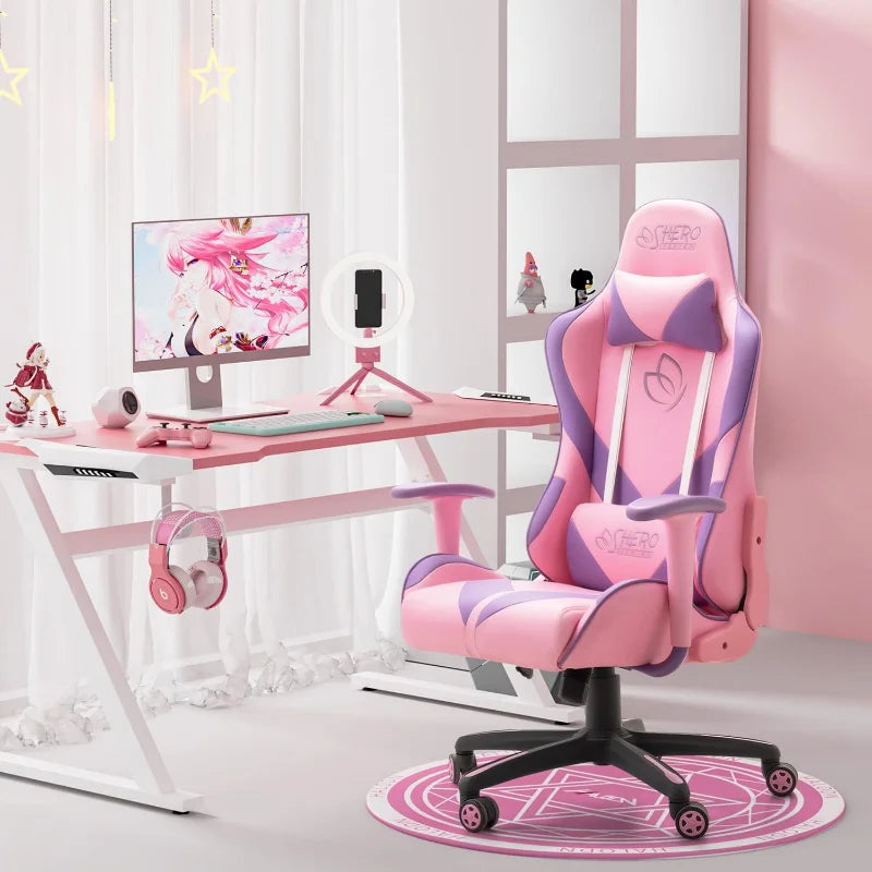 Homall Girl Racing Office Gaming Chair