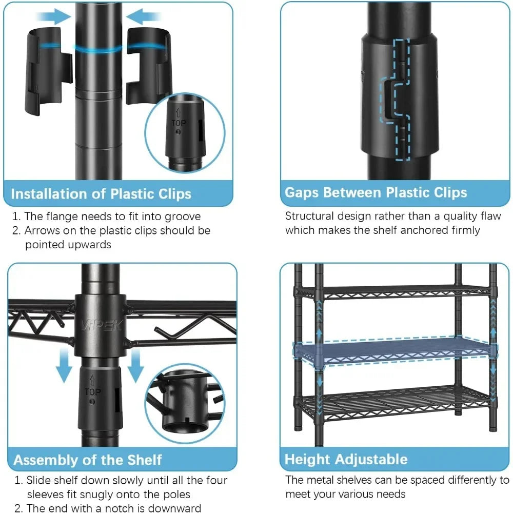 Portable Closet bedroom Rack