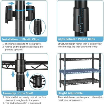 Portable Closet bedroom Rack