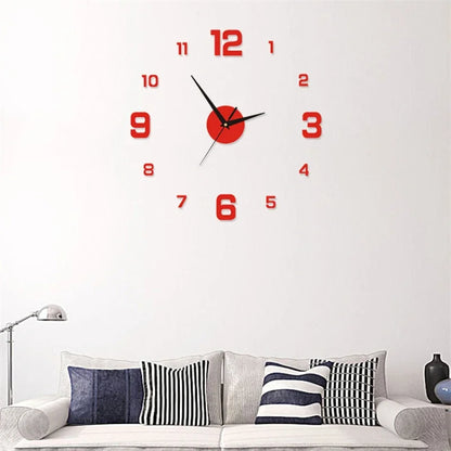 Luminous Frameless Acrylic Wall Clock