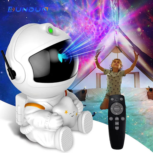 LED Galaxy Star Projector, Astronaut Night Light