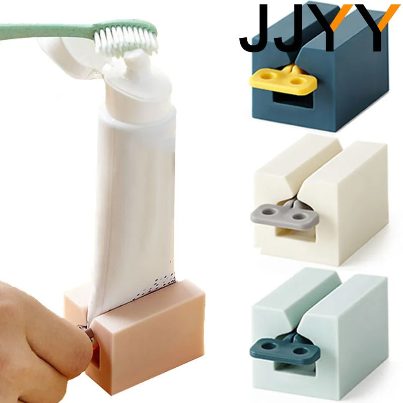 JJYY Home Plastic Toothpaste Tube Squeezer