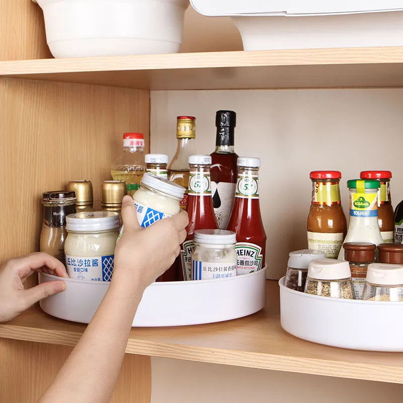 Rotating Cabinet Kitchen Organizer