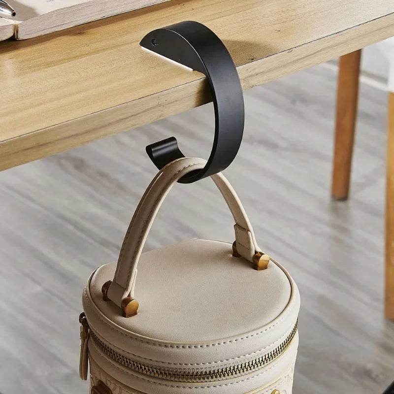 Portable Bag Hook Table Sided Rack