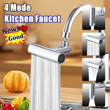 Pressurized Kitchen Sink Waterfall Faucet