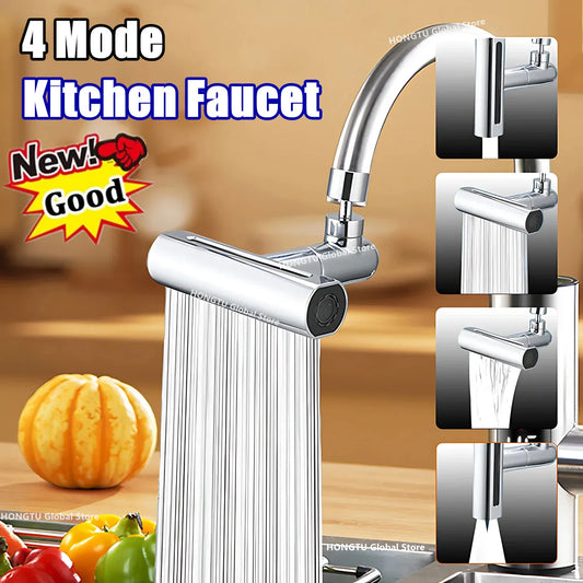 Pressurized Kitchen Sink Waterfall Faucet