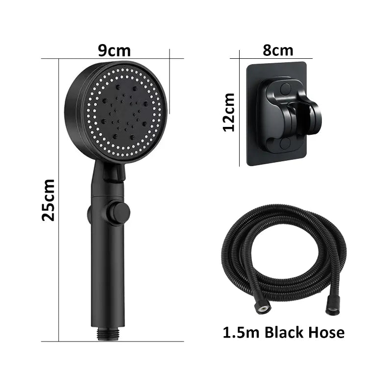 Adjustable Shower Heads with Water Hose